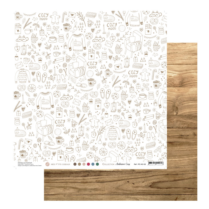 Ambiance Cosy 03 - Mes P'tits Ciseaux 30,5x30,5